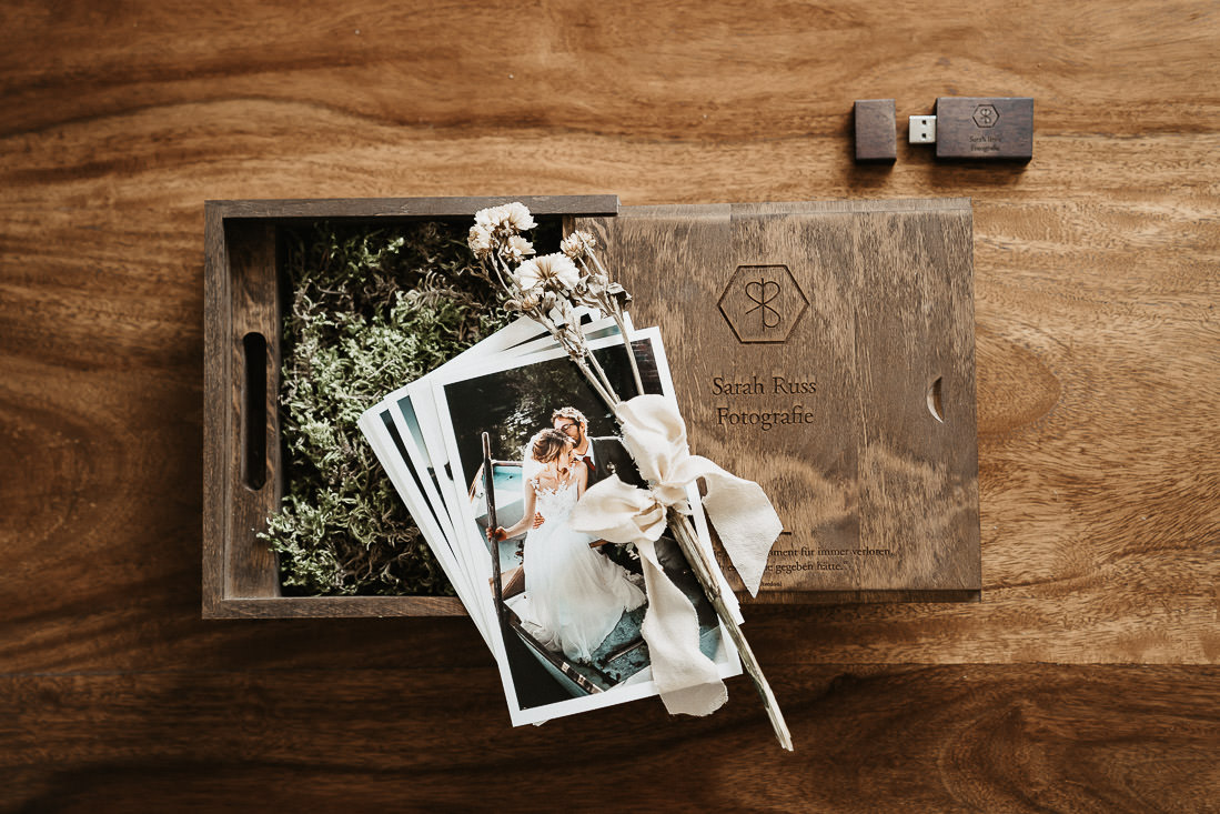 Holzbox USB Geschenkbox