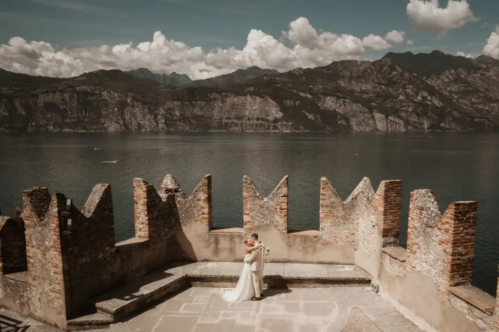 Heiraten am Gardasee in Italien.